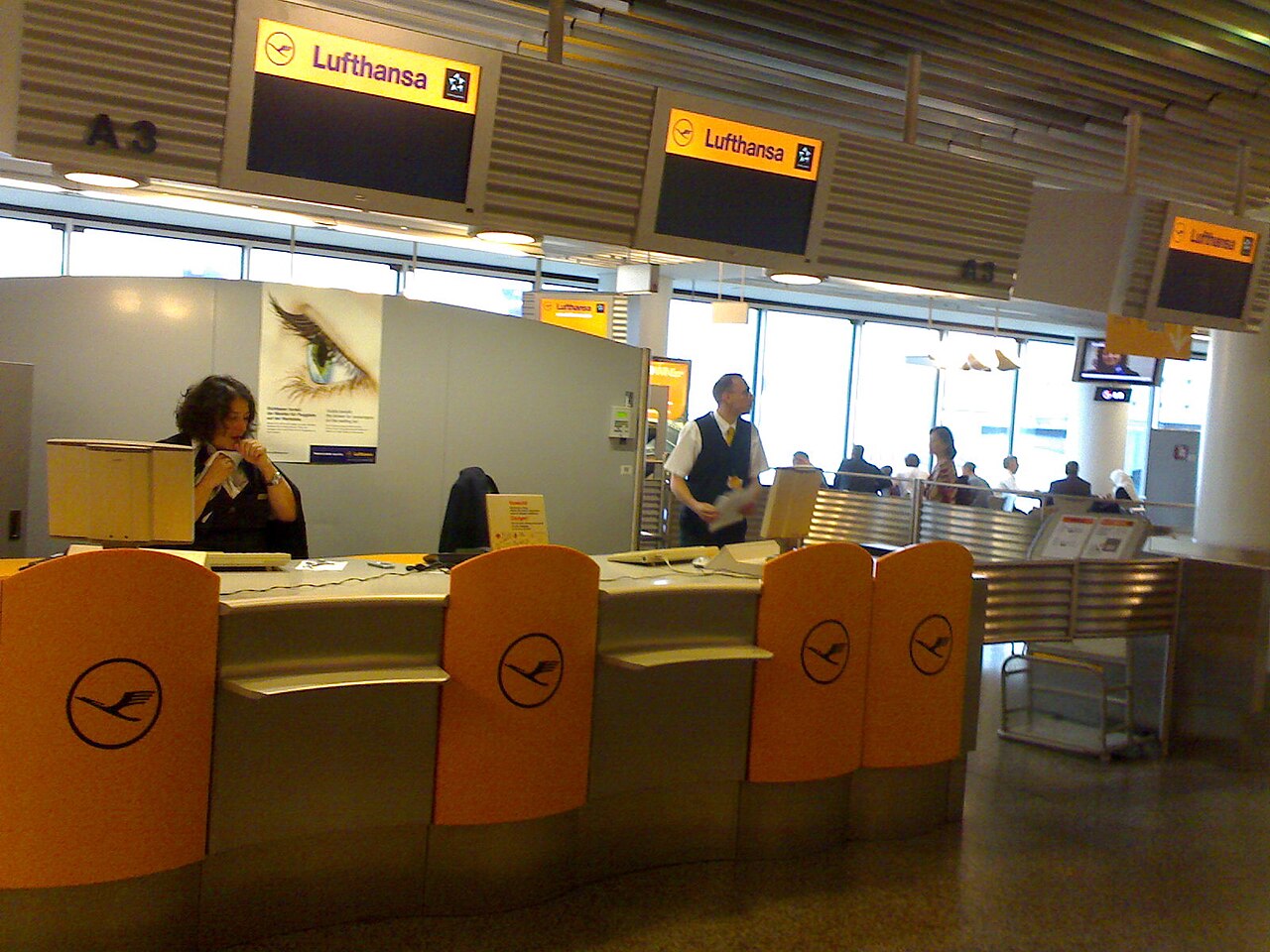 Check-in no aeroporto