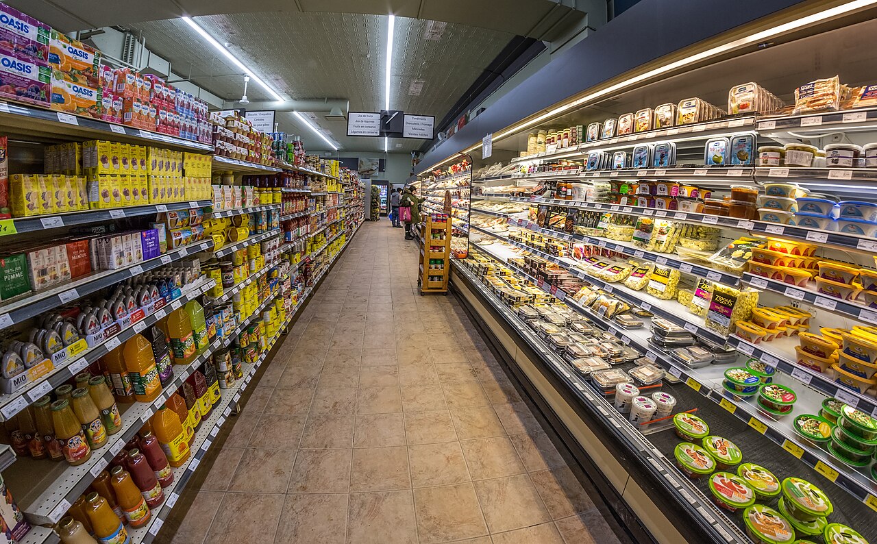 Supermercado e loja de conveniência