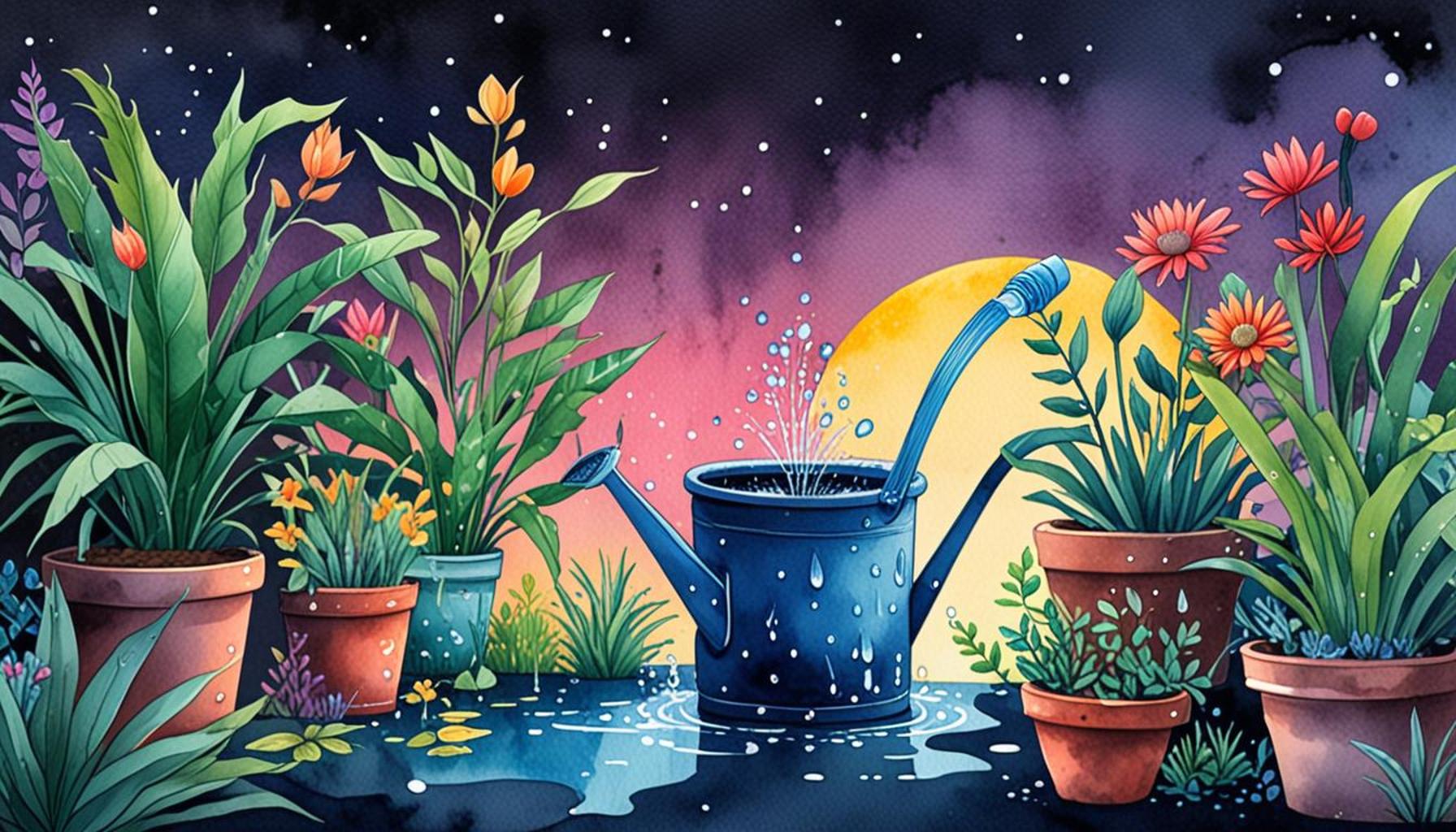 The Art of Night Watering: Benefits and Tips for Healthy Plants