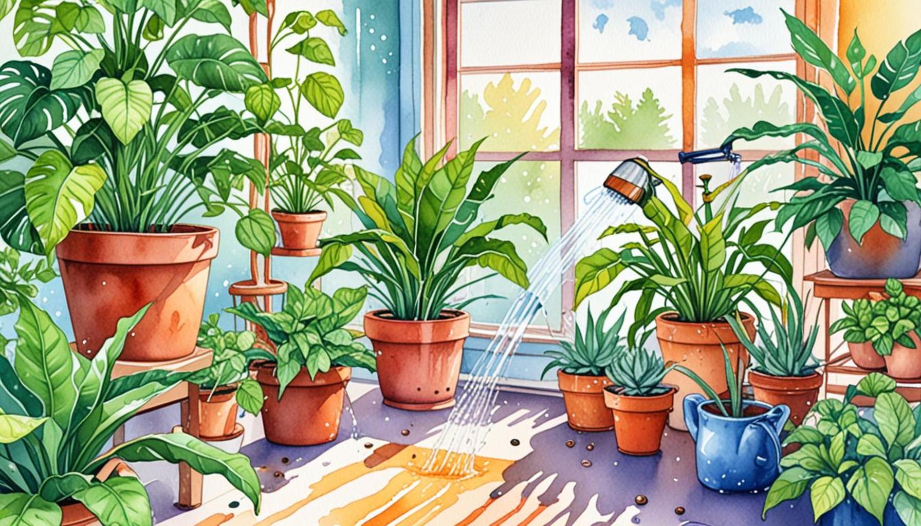 The Importance of Regular Irrigation: How to Establish a Watering Routine for Indoor Plants