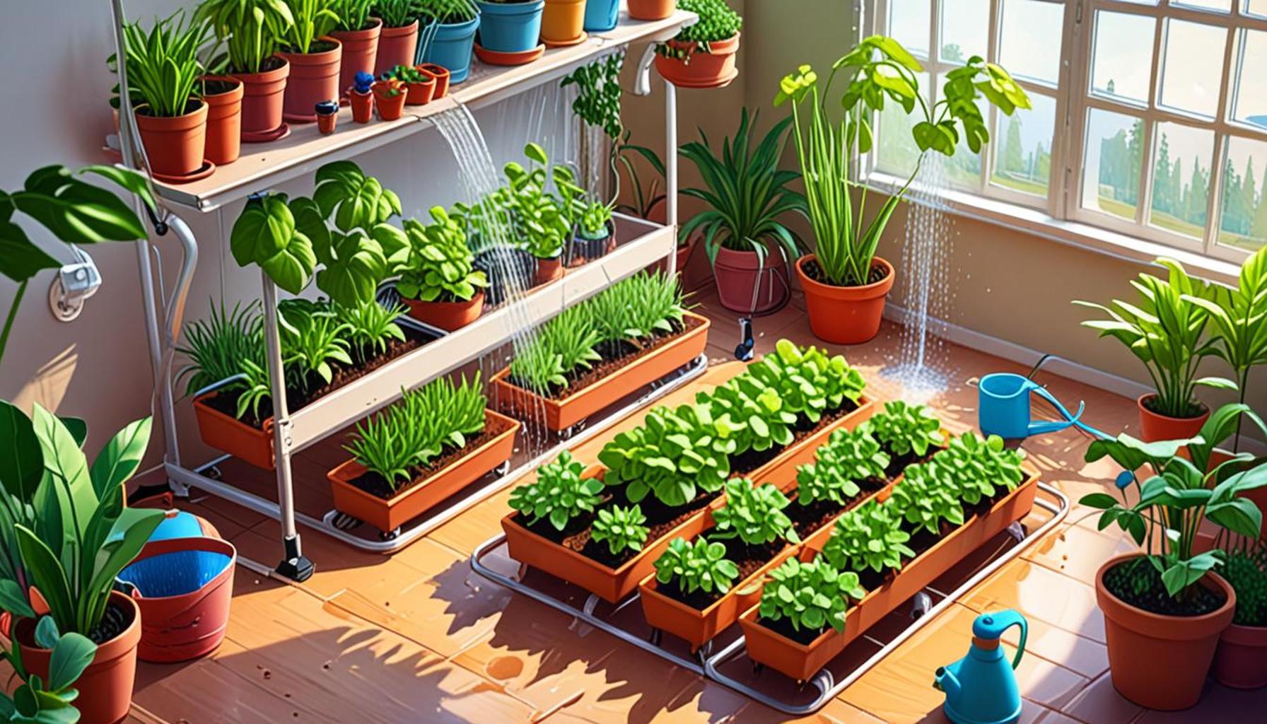 Irrigation Solutions for Indoor Gardens: Effective Methods for Beginners